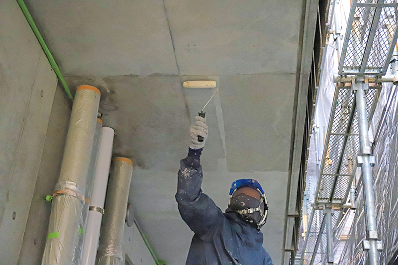 コンクリート　打ち放し　うちっぱなし　補修　塗装　改修　工事