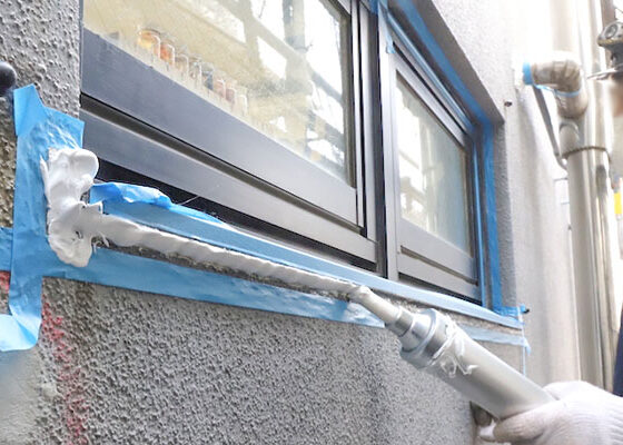 外壁　塗装工事　改修工事　劣化　シーリング　シール　手順