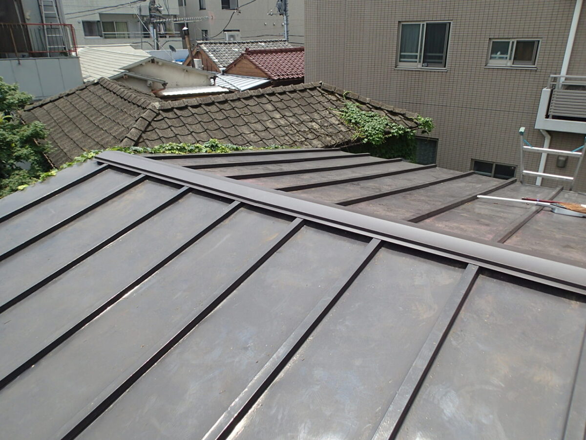 戸建て　屋根　防水　雨漏り　水漏れ　工事　施工後