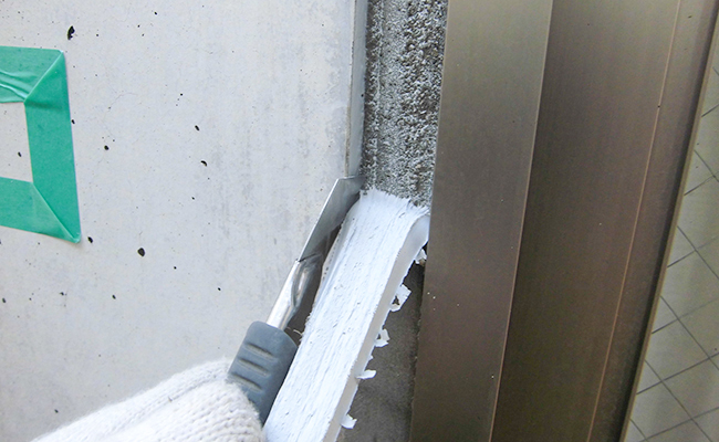 シーリング工事 窓サッシ廻り 防水 外壁などの改修工事や 雨漏り修理は山陽工業へ シーリング工事 窓サッシ廻り 防水 外壁などの改修工事や 雨漏り修理は山陽工業へ