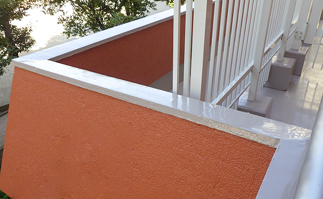 金物工事 手摺設置 防水 外壁などの改修工事や 雨漏り修理は山陽工業へ